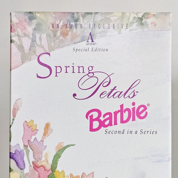 NEW Barbie Special Edition Avon Exclusive 1996 Spring Petals Colorful Doll - Picture 9 of 16